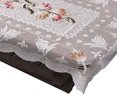 WISHLANDreg; Floral Cotton Net 4 Seater Table Cover (Size : 40x60 Inches, Color : Multicolor)-thumb1