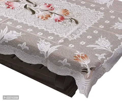 WISHLANDreg; Floral Cotton Net 4 Seater Table Cover (Size : 40x60 Inches, Color : Multicolor)-thumb2