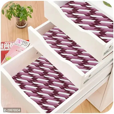 Wishland Kitchen Shelf Liner for Cabinet, Kitchen Shelves and Drawer Fire Resistant, Waterproof, Dustproof and Washable (18 Inches X 10 Meter, Purple)-thumb2