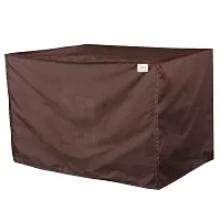 Wishland? Parachute Plain 1.5 Ton Window Air Conditioner Dust & Waterproof Cover (Brown)-thumb1