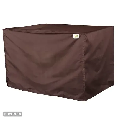 Wishland? Parachute Plain 1.5 Ton Window Air Conditioner Dust & Waterproof Cover (Brown)-thumb2