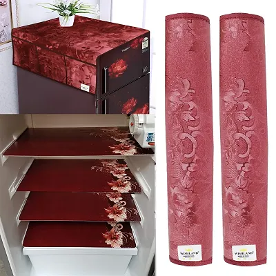 Double Door Fridge Cover Set ( FRIDGE MATS )