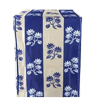 Polyester Front Load Washing Machine Cover Suitable For 6 kg, 6.2 Kg, 6.5 Kg, 7 Kg(Pack of 1, Blue)-thumb2