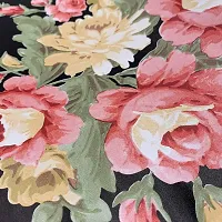 3D Multicolor Flowers Vinyl Sticker Self-Adhesive Wallpaper For Shelf Liner, Furniture, Almirah, Table Top, Wardrobe(18 Inch X 10 Meter, Pack Of 5)-thumb2