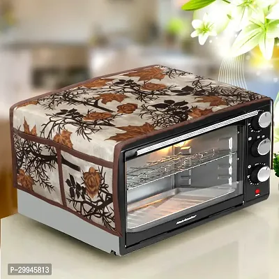 Stylish Polyester Printed Micro Oven Cover-thumb0