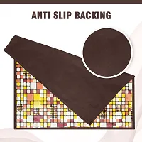 Designer PVC Water Dust and Heatproof Bed Server Food Mat 36X36 Inches Pack of 1-thumb2