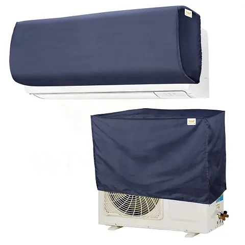 Wishland? Parachute Plain 1.5 Ton Window Air Conditioner Dust & Waterproof Cover (Grey)