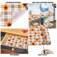 Fire Resistant Kitchen Shelf Liner for Cabinet Dustproof and Washable 18 Inches X 10 Meter-thumb3