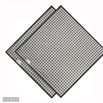 PVC Water, Dust and Heatproof Bed Server/ Food Mat 36X36 Inches Without Joint(Pack of 2)