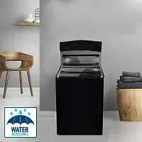 Wishland? Water Resistant  Dustproof Top Loading Fully Automatc Washing Machine Cover for 6 kg, 6.5 kg,7kg  7.5 kg -(Color : Black)-thumb1