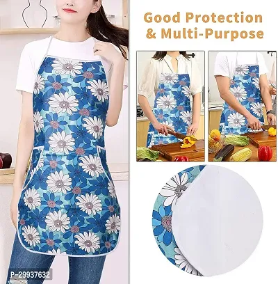 Stylish PVC Printed Fridge Cover with Apron-thumb4