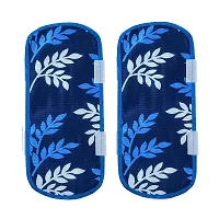 1 Pc Fridge Cover For Top With 6 Pockets + 2 Handle Cover + 3 Fridge Mats( Fridge Cover Combo Set Of 6 Pcs)-thumb4