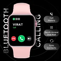 SMART WATCH 2023 latest version PINK /T500 Full Touch Screen Bluetooth Smartwatch with Body Temperature, Heart Rate  Oxygen Monitor Compatible with All 3G/4G/5G Android  iOS-thumb1