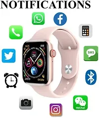 SMART WATCH 2023 latest version PINK /T500 Full Touch Screen Bluetooth Smartwatch with Body Temperature, Heart Rate  Oxygen Monitor Compatible with All 3G/4G/5G Android  iOS-thumb2