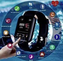 ID 116 New SMART WATCH 2023 latest version  Full Touch Screen Bluetooth Smartwatch with Body Temperature, Heart Rate  Oxygen Monitor Compatible with All 3G/4G/5G Android  iOS@-thumb4