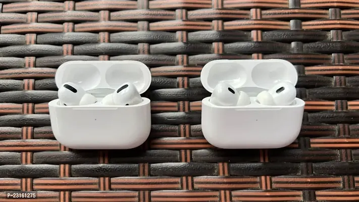 AIRPODS P white ,in a ear true wireless Double (Dual L/R)BT Sports With Charging Box Bluetooth Headset Bluetooth Headset  (White, True Wireless)11-thumb0