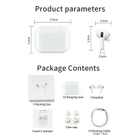 AIRPODS P white ,in a ear true wireless Double (Dual L/R)BT Sports With Charging Box Bluetooth Headset Bluetooth Headset  (White, True Wireless)11-thumb2