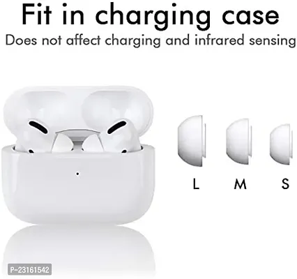 AIRPODS P white ,in a ear true wireless Double (Dual L/R)BT Sports With Charging Box Bluetooth Headset Bluetooth Headset  (White, True Wireless)..0-thumb2