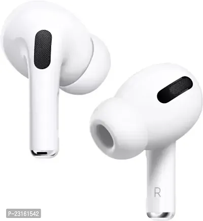 AIRPODS P white ,in a ear true wireless Double (Dual L/R)BT Sports With Charging Box Bluetooth Headset Bluetooth Headset  (White, True Wireless)..0-thumb4