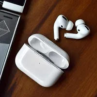 AIRPODS P white ,in a ear true wireless Double (Dual L/R)BT Sports With Charging Box Bluetooth Headset Bluetooth Headset  (White, True Wireless)..0-thumb4