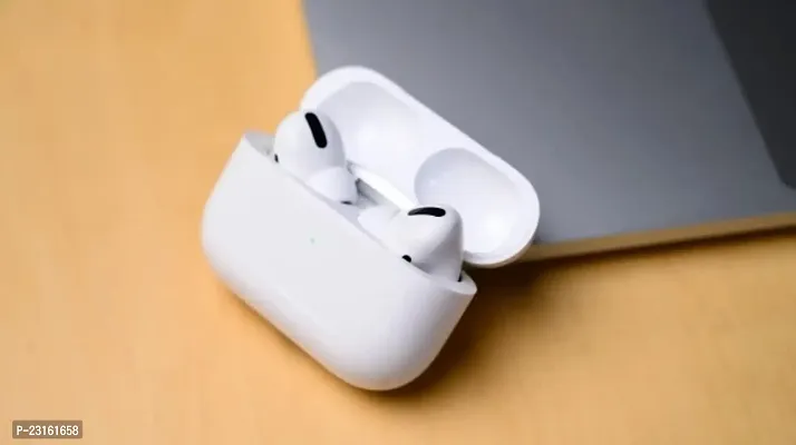AIRPODS P white ,in a ear true wireless Double (Dual L/R)BT Sports With Charging Box Bluetooth Headset Bluetooth Headset  (White, True Wireless)