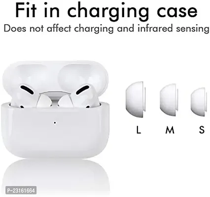AIRPODS P white ,in a ear true wireless Double (Dual L/R)BT Sports With Charging Box Bluetooth Headset Bluetooth Headset  (White, True Wireless)-thumb2