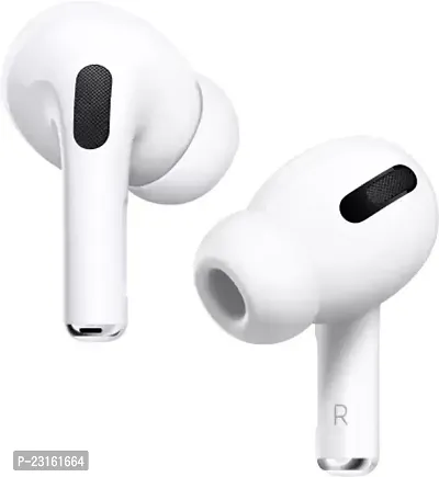 AIRPODS P white ,in a ear true wireless Double (Dual L/R)BT Sports With Charging Box Bluetooth Headset Bluetooth Headset  (White, True Wireless)-thumb3