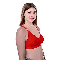 Samvar Women Cotton Non Padded Non-Wired Bra Everyday Regular Bra-thumb2