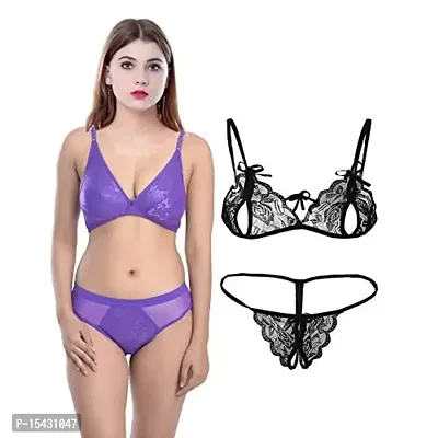 Buy Women Cotton Bra Panty Set For Women, lingerie Set, bra Panty Set, bra  Panty Set For Women With Sexy