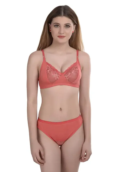 Women Net Bra Panty Set for Lingerie Set