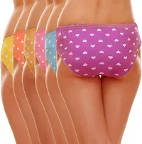 Women Hipster Bikni Multicolor Panties (Pack Of 12)-thumb2