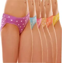 Women Hipster Bikni Multicolor Panties (Pack Of 12)-thumb3