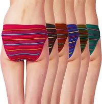 Women Hipster Bikni Multicolor Panties (Pack Of 12)-thumb2