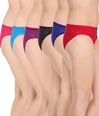 Women Hipster Bikni Multicolor Panties (Pack Of 12)-thumb1