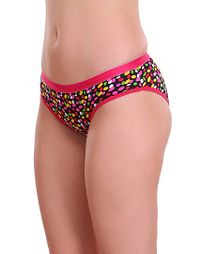 Women Hipster Bikni Multicolor Panties (Pack Of 1)-thumb2