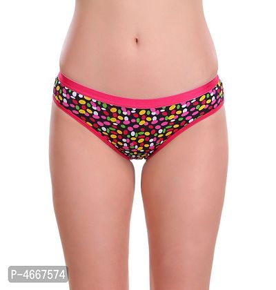 Women Hipster Bikni Multicolor Panties (Pack Of 1)