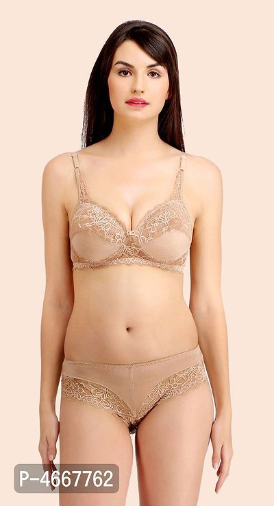 Buy Women Cotton Bra Panty Set for Lingerie Set ( Pack of 1 ) Online In  India At Discounted Prices