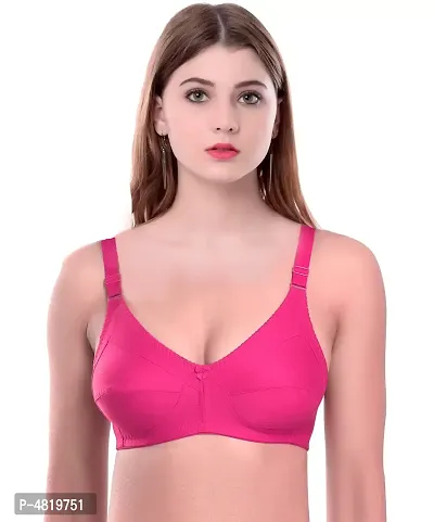 Women Cotton Non Padded Non-Wired Bra-thumb0