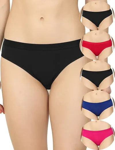 Stylish Blend Briefs For Women Pack Of