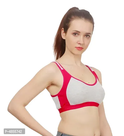 Women Cotton Non Padded Non-Wired Bra ( Pack of 1 )-thumb2