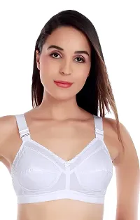 Women's Cotton Non Wired Full Coverage T-Shirt Push up Bra-thumb1