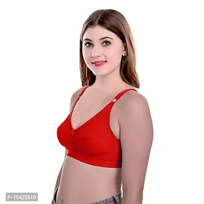 Samvar Women Cotton Non Padded Non-Wired Bra Everyday Regular Bra-thumb2