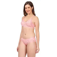 Stylish Cotton Bra And Panty Set For Women Pack Of 2-thumb3