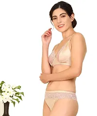 Women Net Bra Panty Set for Lingerie Set-thumb2