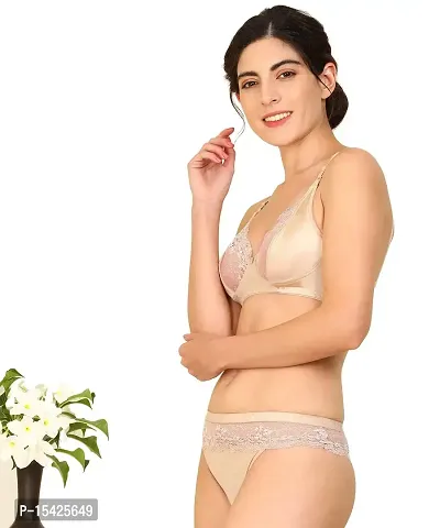 Women Net Bra Panty Set for Lingerie Set-thumb3