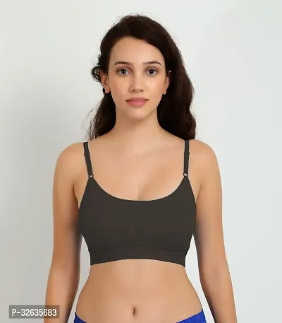 Stylish Cotton Solid Bras For Women-thumb0