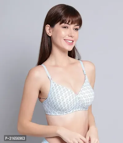 Stylish Cotton Bra And Panty Set For Women-thumb2