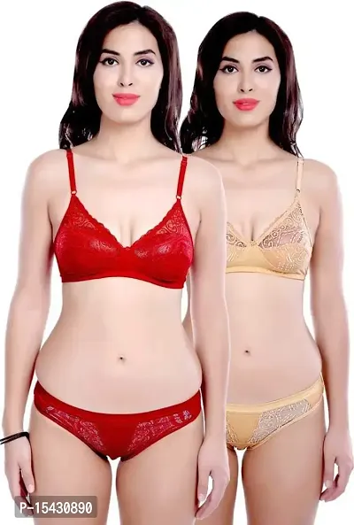 Women?s Lace Bra Panty Set for Women|Lingerie Set|Bra Panty Set|Bra Panty Set for Women with Sexy|Bra Panty Set for Women Babydolls Sexy Lingerie for Honeymoon|-thumb0