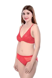 Stylish Cotton Bra And Panty Set For Women-thumb1