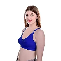 Samvar Women Cotton Non Padded Non-Wired Bra Everyday Regular Bra-thumb1